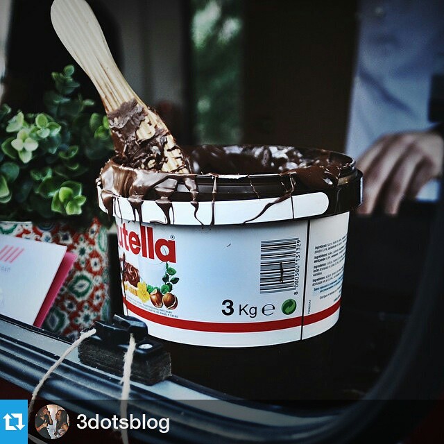 #Repost @3dotsblog・・・Who loves nutella?! 🏻 cuz WE DO️ || #madreat